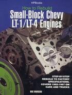 Couverture du livre « Rebuild LT1/LT4 Small-Block Chevy Engines HP1393 » de Mavrigian Mike aux éditions Penguin Group Us
