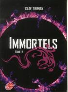 Couverture du livre « Immortels t.2 ; la traque » de Cate Tiernan aux éditions Le Livre De Poche Jeunesse
