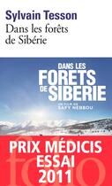 Couverture du livre « Dans les forêts de Sibérie » de Sylvain Tesson aux éditions Gallimard