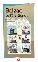 Couverture du livre « Le Père Goriot » de Honoré De Balzac aux éditions Flammarion