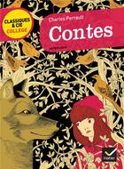 Couverture du livre « Contes » de Charles Perrault aux éditions Hatier