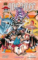 Couverture du livre « One Piece - édition originale Tome 55 : des travs en enfer » de Eiichiro Oda aux éditions Glenat