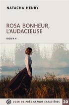 Couverture du livre « Rosa Bonheur, l'audacieuse » de Natacha Henry aux éditions Voir De Pres