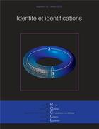 Couverture du livre « Identité et identifications » de Jacques Adam aux éditions Hermann