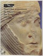 Couverture du livre « Nouvelles acquisitions du département des sculptures 1988-1991 » de  aux éditions Reunion Des Musees Nationaux