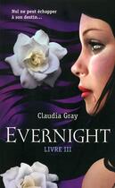 Couverture du livre « Evernight t.3 ; hourglass » de Claudia Gray aux éditions 12-21