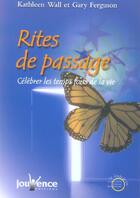 Couverture du livre « Rites de passage » de Wall Kathleen aux éditions Jouvence