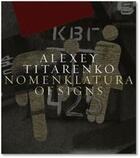 Couverture du livre « Alexey titarenko nomenklatura of signs » de  aux éditions Damiani