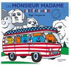 Couverture du livre « Les Monsieur Madame aux Etats-Unis » de Adam Hargreaves aux éditions Hachette Jeunesse