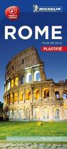 Couverture du livre « Rome - plan de ville plastifie » de Collectif Michelin aux éditions Michelin