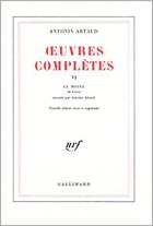 Couverture du livre « Oeuvres complètes t.6 » de Artaud Antonin aux éditions Gallimard