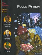 Couverture du livre « Police Python » de Yves Pinguilly aux éditions Nathan