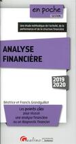 Couverture du livre « Analyse financière (édition 2019/2020) » de Beatrice Grandguillot et Francis Grandguillot aux éditions Gualino