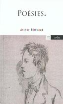 Couverture du livre « Poesies. » de Rimbaud/Duhart aux éditions Arlea
