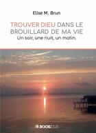 Couverture du livre « Trouver Dieu dans le brouillard de ma vie ; un soir, une nuit, un matin » de Elise M. Brun aux éditions Bookelis