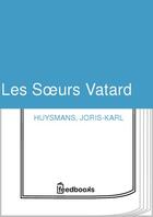 Couverture du livre « Les Sœurs Vatard » de Joris Karl Huysmans aux éditions 