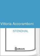 Couverture du livre « Vittoria Accoramboni » de Stendhal aux éditions 