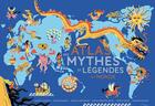 Couverture du livre « Atlas des mythes et légendes du monde » de Jessie Magana et Aurelie Boissiere et Joanna Rzezak et Marta Orzel et Laure Flavigny et Kevin Deneufchatel aux éditions Actes Sud Jeunesse