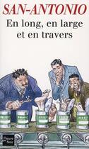 Couverture du livre « En long, en large et en travers » de San-Antonio aux éditions Fleuve Noir