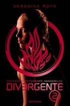 Couverture du livre « Divergente T.2 ; l'insurrection » de Veronica Roth aux éditions Nathan