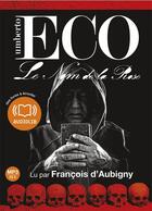 Couverture du livre « Le nom de la rose (2 CD MP3 ; 23H ; LU PAR FRANCOIS D'AUBIGNY) » de Umberto Eco aux éditions Audiolib