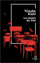 Couverture du livre « La leçon du mal » de Yusuke Kishi aux éditions Belfond