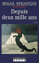 Couverture du livre « Depuis Deux Mille Ans » de Sebastian-M aux éditions Stock