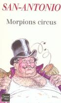 Couverture du livre « Morpions circus » de San-Antonio aux éditions Fleuve Noir